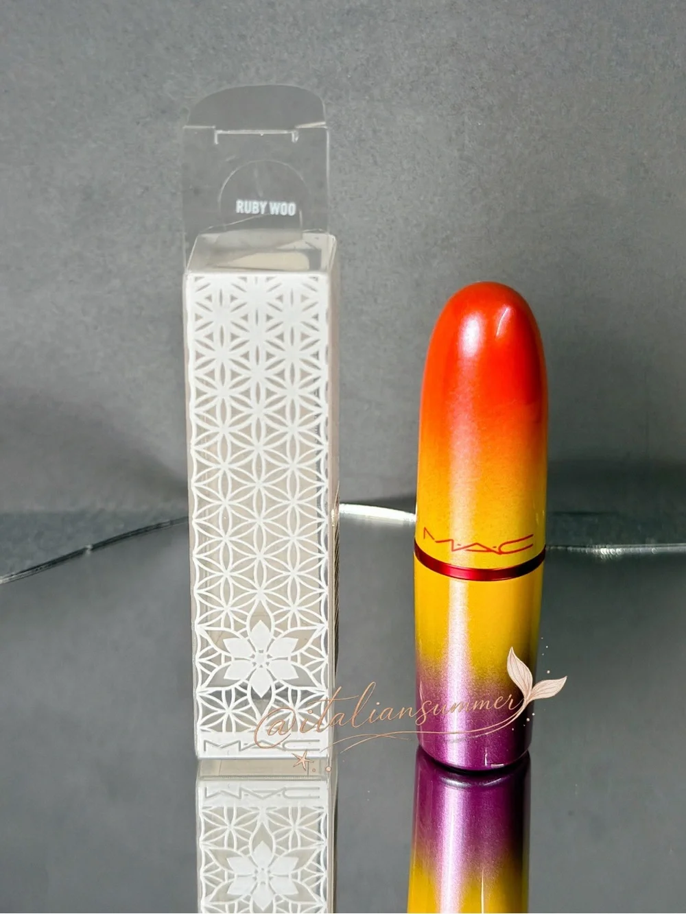 MAC Honor of Kings Limited Edition Lipstick Ruby Woo New In Box